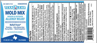 Bottle Label (Texaclear Bottle Label)